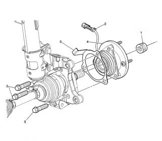 1X Front Left OR Right Wheel Hub Bearing Assembly For CHEVROLET HHR 2006-2008 