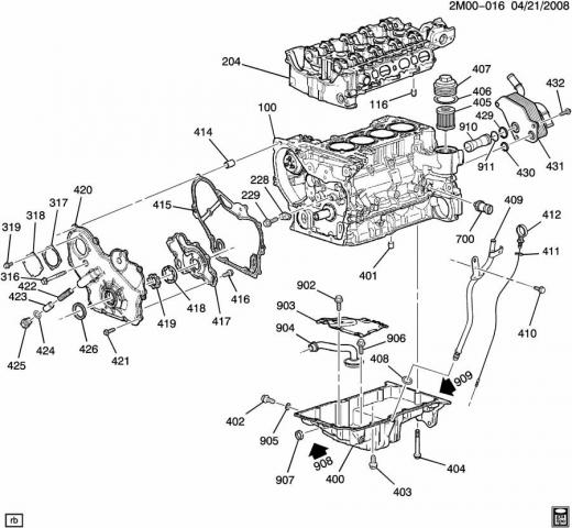 2007 Chevy HHR LS Engine Oil Switch Leak, Dirty Air ...