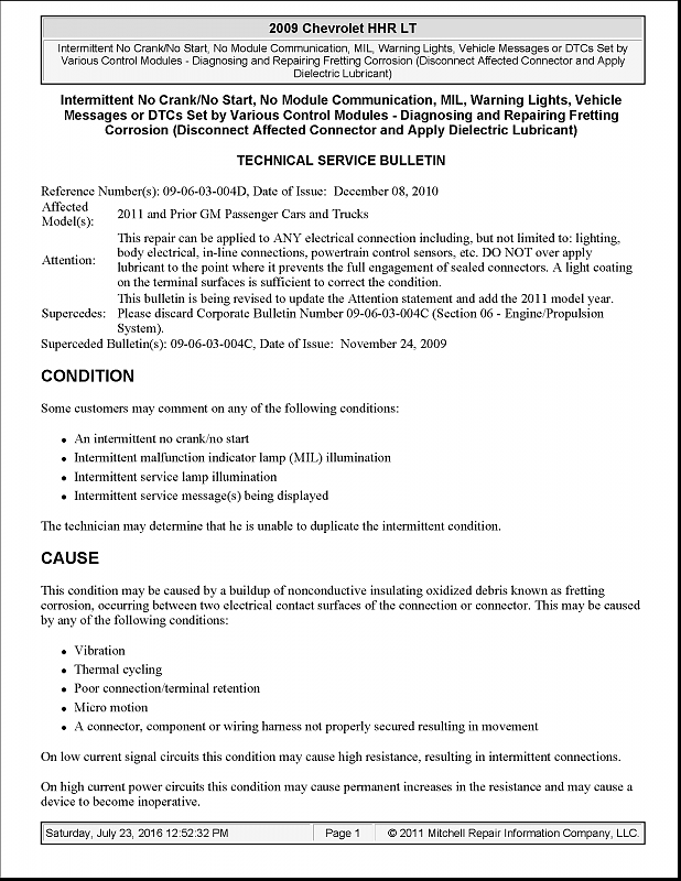 Intermittent No Crank/No Start, No Module Communication, MIL, Warning Lights, Vehicle-tsb09-06-03-004_page_1.png