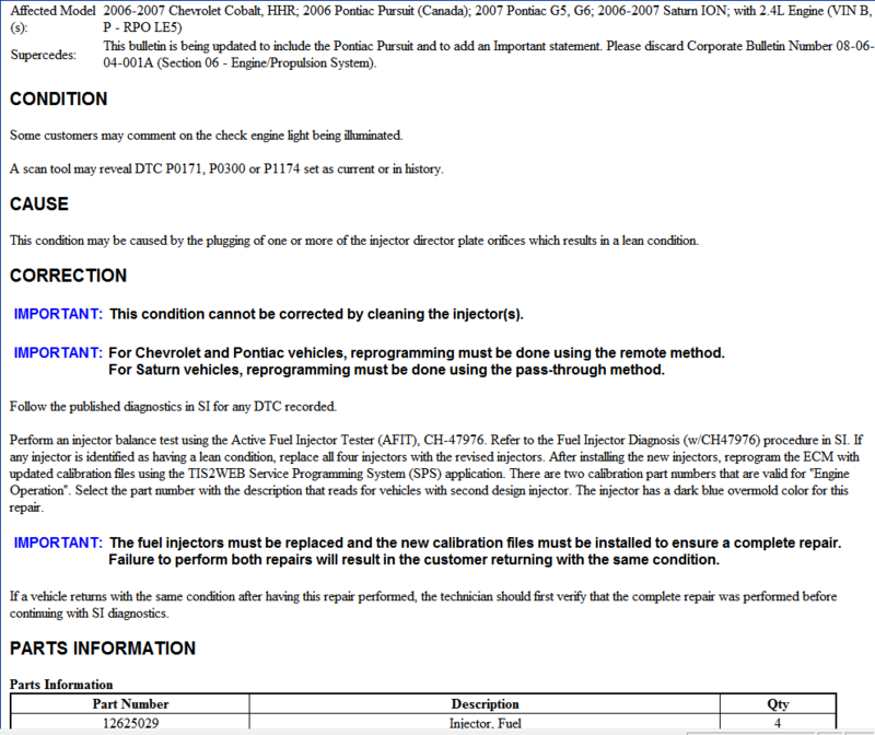 How to Rebuild Fuel Injectors on 2.4 Lt Ecotec-2006tsb.png