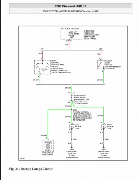 HELP PLEASE: Wiring diagram for taillights <<<<< - Chevy HHR Network  2009 Chevy Hhr Headlight Wiring Diagram    Chevy HHR Network